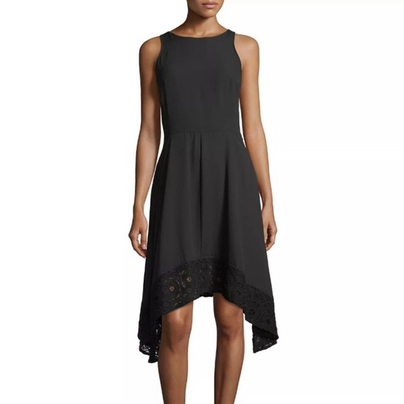 Nanette‎ Lepore Bow Sharkbite Hem Dress pockets 8 - Picture 2 of 8